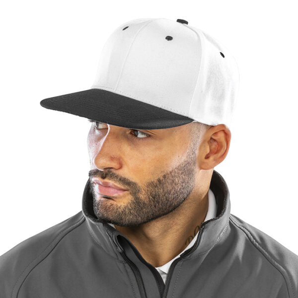 Result Bronx Original Flat Peak Snapback Dual Colour